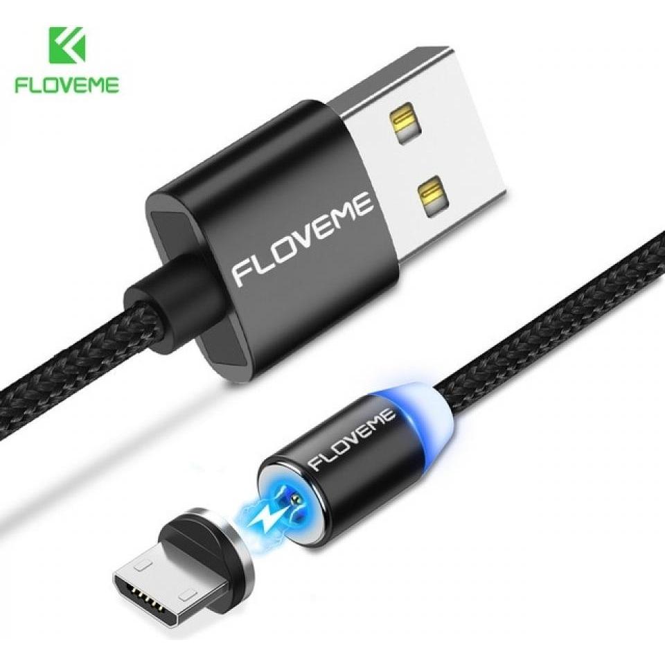 Thumbnail - Floveme Insnap MicroUSB Ladekabel mit magnetischem Stecker (USB 1.0), USB Kabel