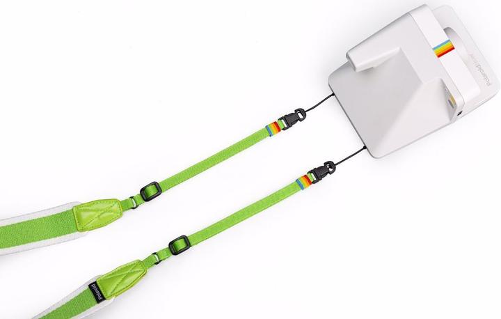 Actual product image Polaroid Camera Strap Flat For Cameras - Green (OneStep+, i-Type, SX-70)