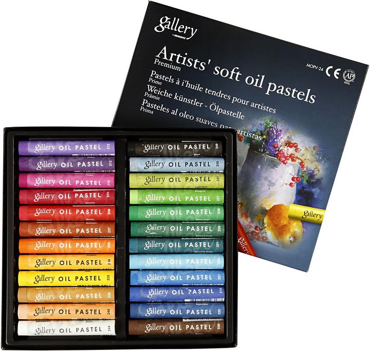 Produktbild Creativ Company Premium Oil Pastel (24x)