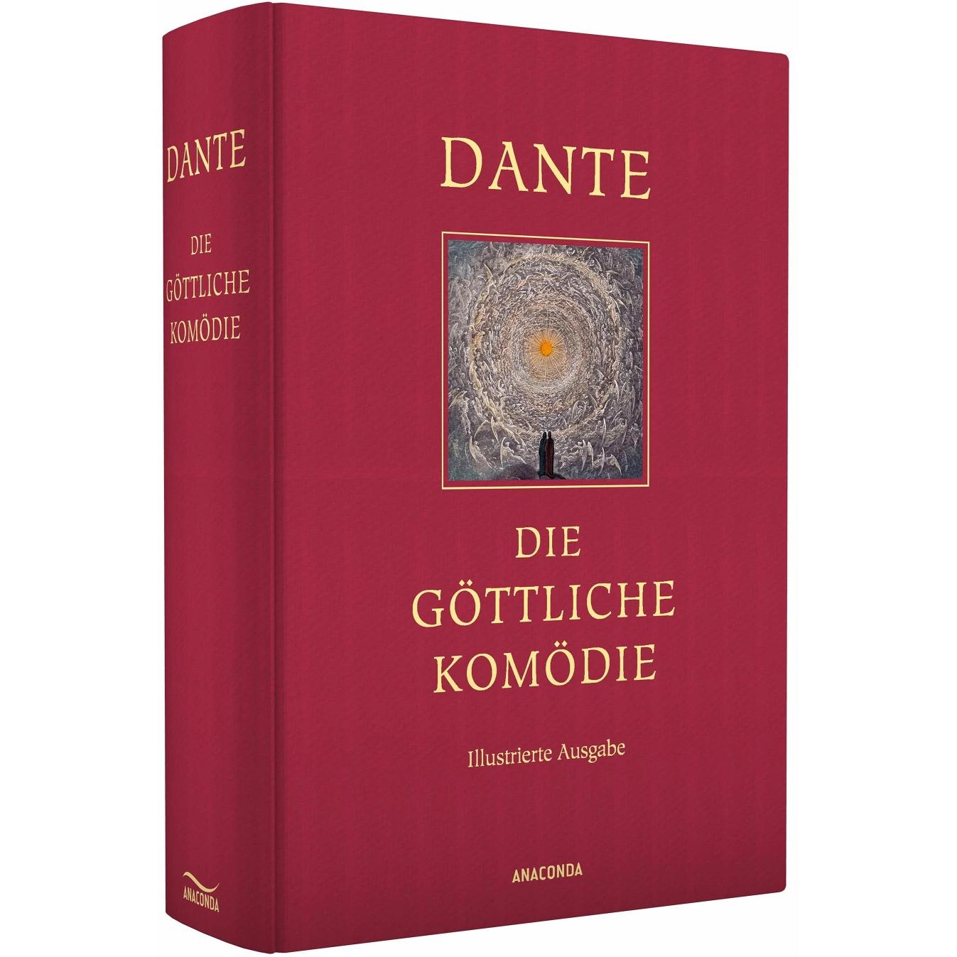 Thumbnail - Die göttliche Komödie (Illustrierte Iris-LEINEN-Ausgabe), Belletristik von Dante Alighieri, Gustave Doré, Karl Witte