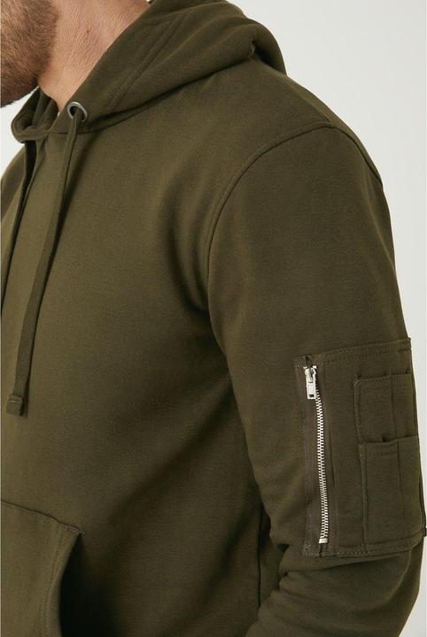 Actual product image Burton Mens Zip Sleeve Hoodie (M)