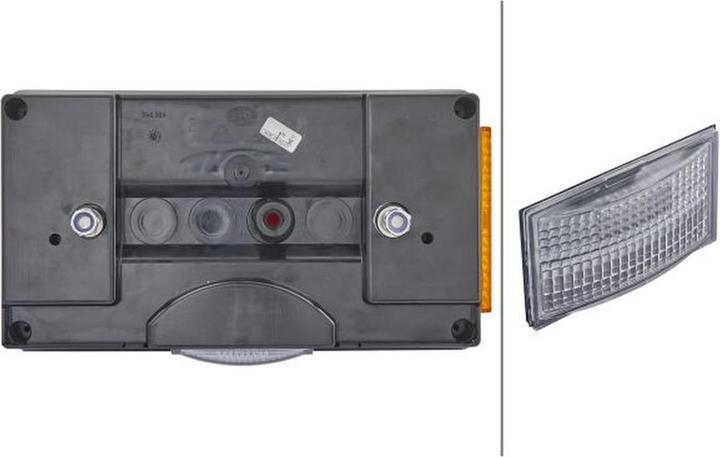 Actual product image Hella Tail light left bulb technology for SCANIA