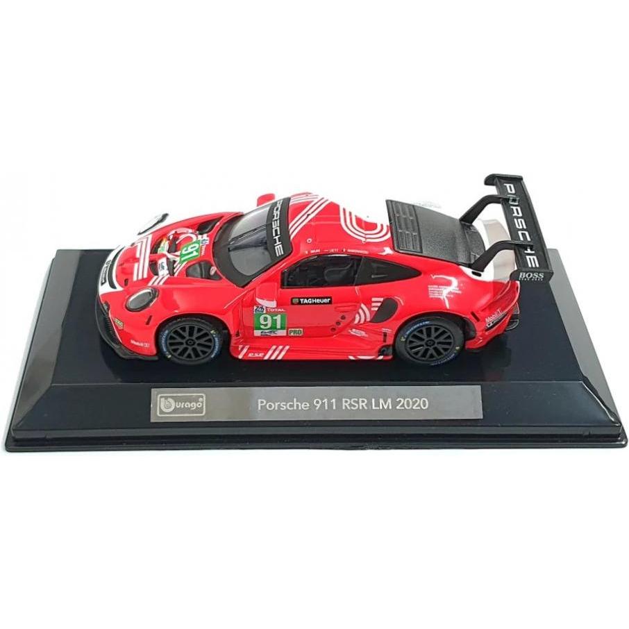 Thumbnail - Bburago 18-38308 - RACING - PORSCHE 911 RSR LEMANS 2020 (#91) - 1:43
