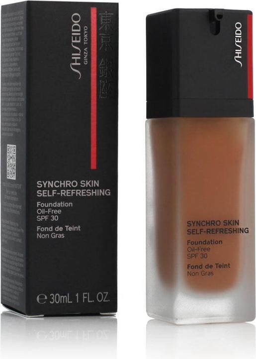 Actual product image Shiseido Synchro Skin Self Refreshing Fond de Teint No 450 (450 Copper)