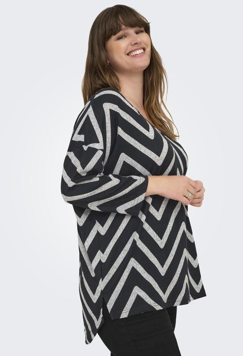 Actual product image Only Regular fit V-neckline Drop shoulder top Top Top (M)