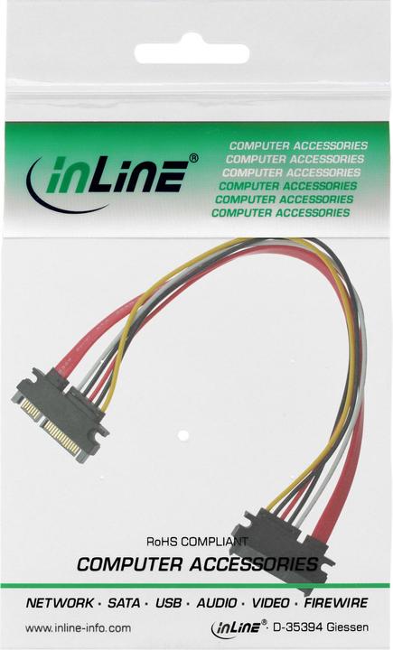 Image du produit InLine SATA+Power Extension int.