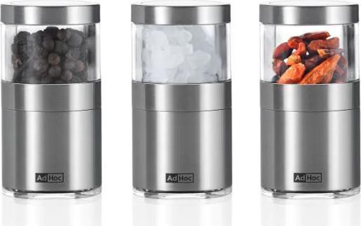Productafbeelding AdHoc Kruidenmolen set (Diverse kruiden, Peper, Zout)
