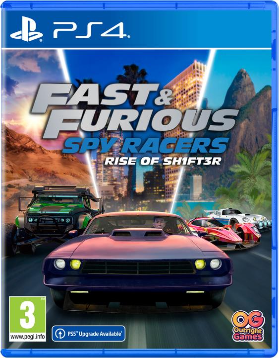 Actual product image Game Fast & Furious: Spy Racers Rise of SH1FT3R (PS4)