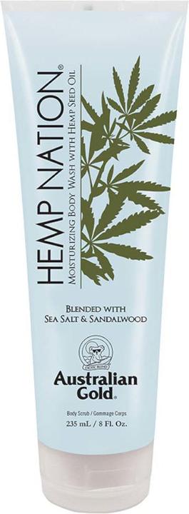 Actual product image Australian Gold Hemp Nation Sea Salt & Sandalwood Body Wash 235 ml (235 ml)