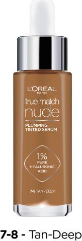 Produktbild L'Oréal Paris L'Oréal - True Match Nude Plumping Tinted Serum - Tan-Deep 7-8
