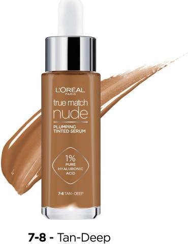 Produktbild L'Oréal Paris L'Oréal - True Match Nude Plumping Tinted Serum - Tan-Deep 7-8