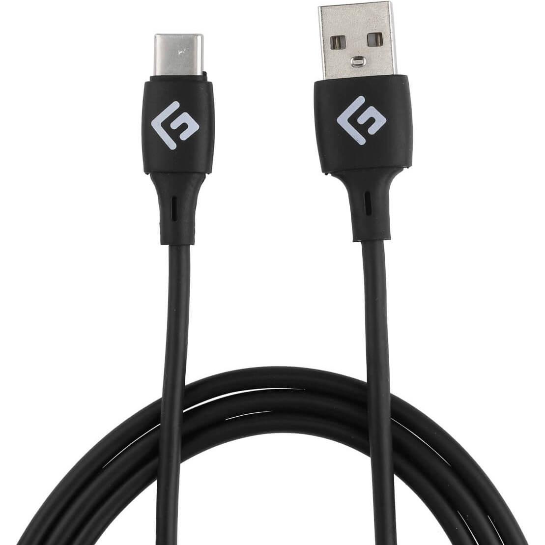 Floating Grip 3M Silicone USB-C Cable (Black) (USB 3.1), USB Kabel