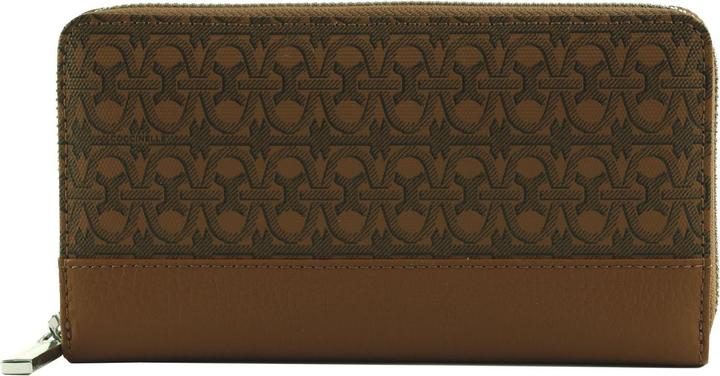 Actual product image Coccinelle Coated Monogram Zip Around Wallet