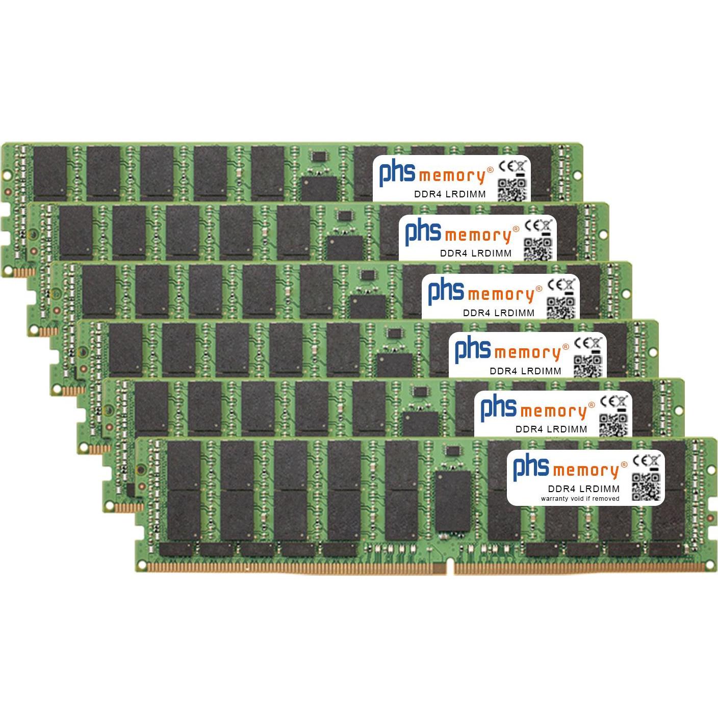 Thumbnail - PHS-memory RAM passend für Apple MacPro 8-Core 3,5GHz (2019) (Apple MacPro 8-Core 3,5GHz (2019), 6 x 64GB), RAM Modellsp...