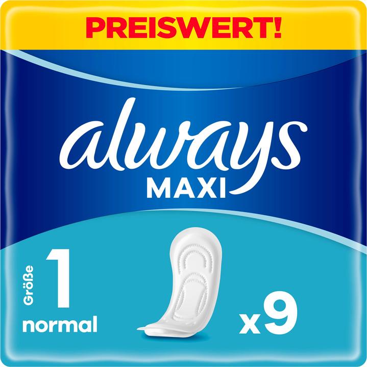 Produktbild Always Maxi Normal (9 x)