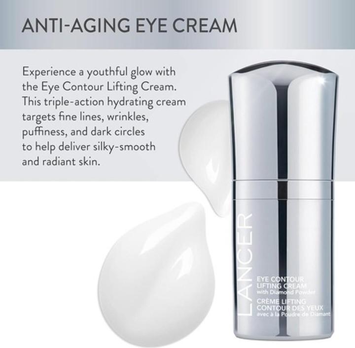 Actual product image Lancer Eye Contour Lifting Cream (Eye Care Cream, Day, Night, 15 ml)