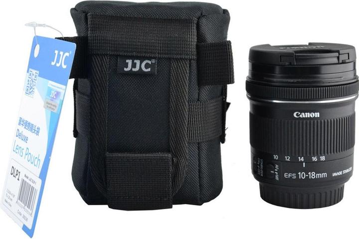 Actual product image JJC Deluxe carrying case for lens size 1 (Lens bag)
