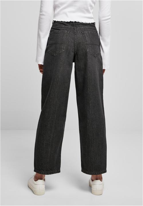 Produktbild Urban Classics Ladies High Waist Wide Leg Cropped Denim Pants (27)