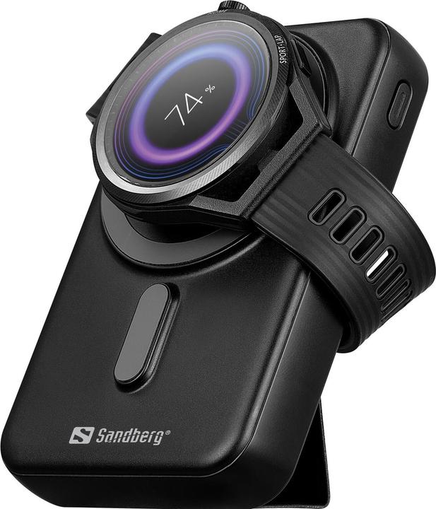 Actual product image Sandberg Mag Wireless Powerbank, 10000 (10000 mAh, 15 W, 38.50 Wh)