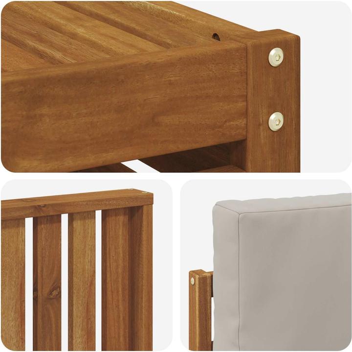 Produktbild vidaXL Outdoor-Sofa