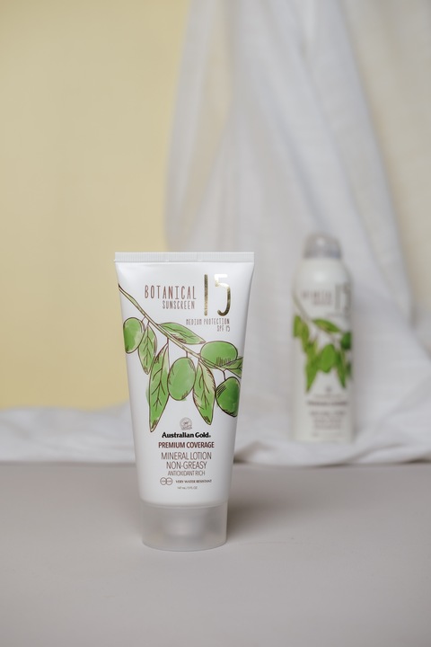 Actual product image Australian Gold Botanical Sunscreen Lotion SPF 15 147 ml (Sun lotion, SPF 15, 147 ml)