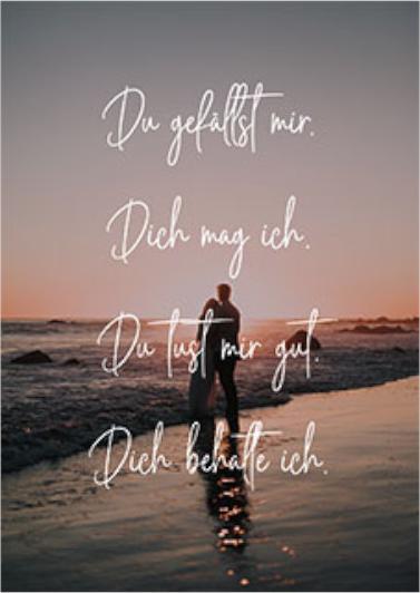 Produktbild Anderskartig Postkarte Modern Times Du gefällst mir
