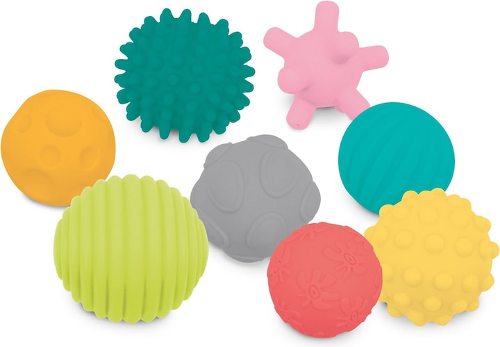 Actual product image LUDI Sensory Balls - 8 pcs. (LU30055)