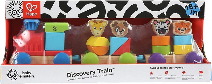 Produktbild Hape Baby Einstein - Wooden Discovery Train (6110)