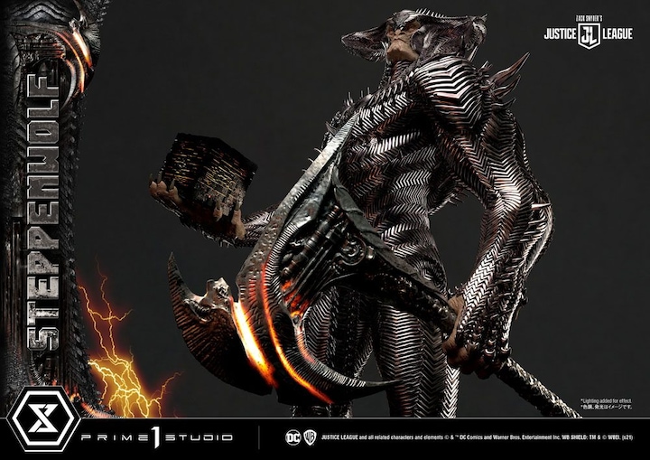 Actual product image Prime 1 Studio Zack Snyder's Justice League statuette Museum Masterline 1/3 Steppenwolf 102 cm