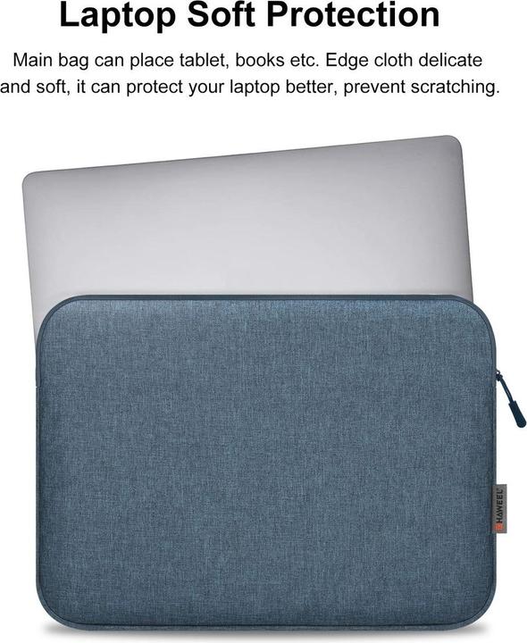Produktbild König Design Universal Notebook Tablet Tasche 11 - 16,7 Zoll Tasche Hülle Laptop Case Cover (16.70", Apple, Dell, HP, Lenovo)