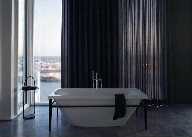 Immagine prodotto Duravit Vasca autoportante XVIU 180x80 struttura in metallo nero opaco bianco (241 l, 180 cm, 80 cm)