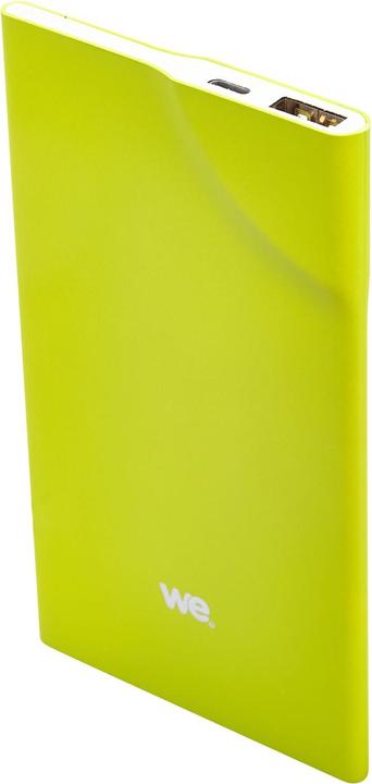 WE ***Battery de secours 3200mAh vert 1 port USB 1A - bouton tactile Toucher peau (3200 mAh)