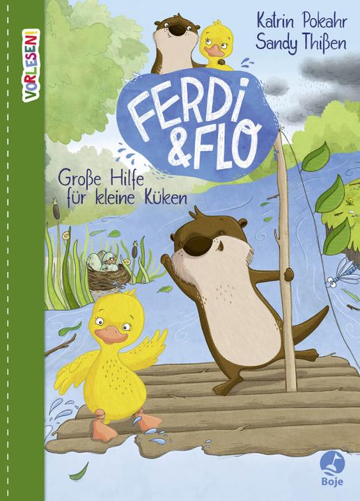 Produktbild VORLESEN! Ferdi & Flo. Grosse Hilfe für kleine Küken (Band 2) (Deutsch, Katrin Pokahr, 2021)