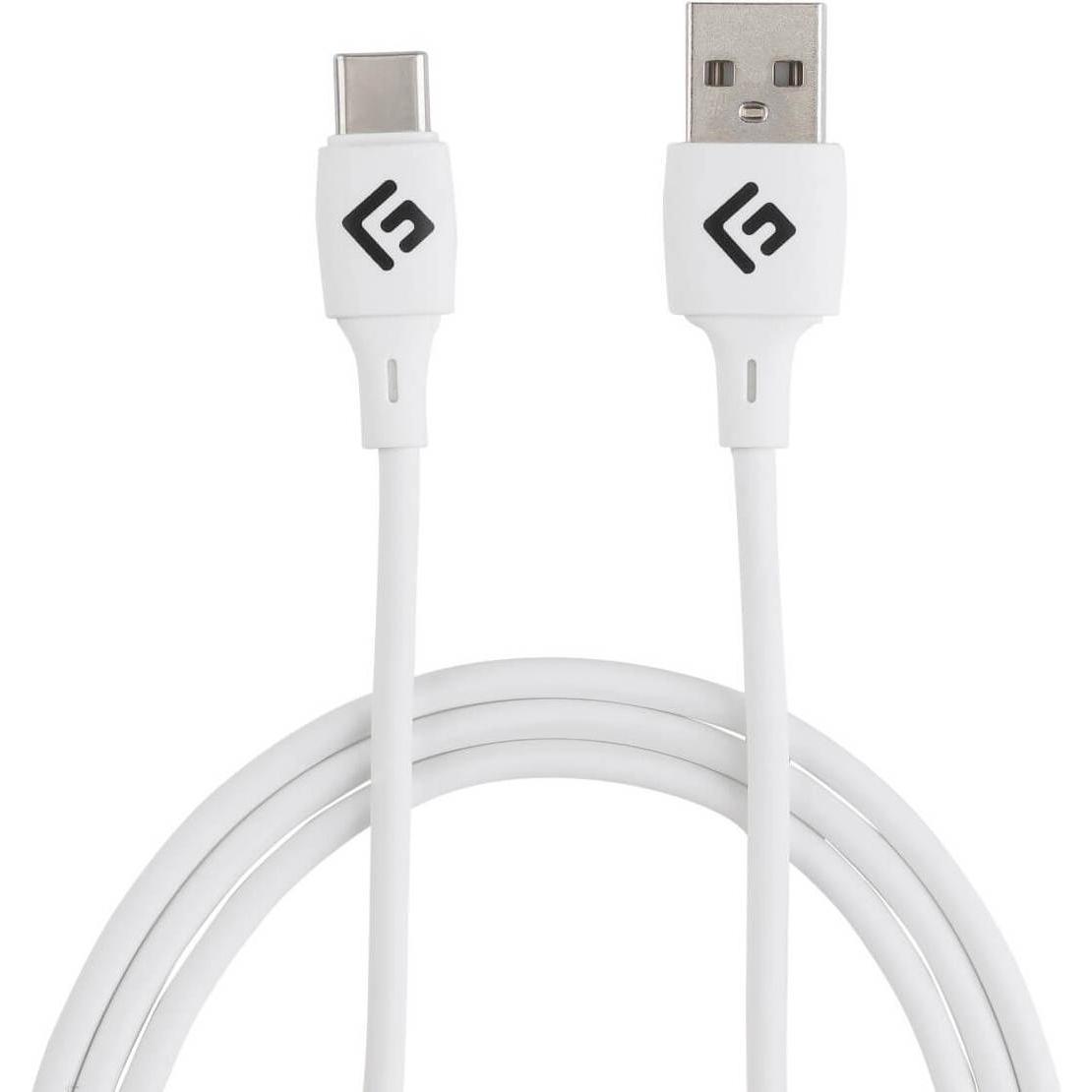 Floating Grip 0,5M Silicone USB-C Cable (White) (USB 3.1), USB Kabel