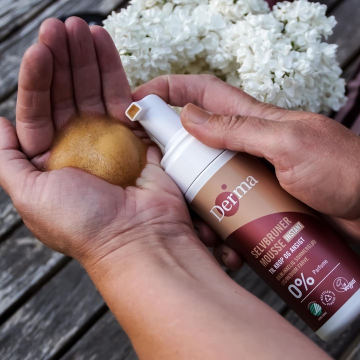 Actual product image Deroma Selftanning Mousse Instant 150 ml (150 ml)