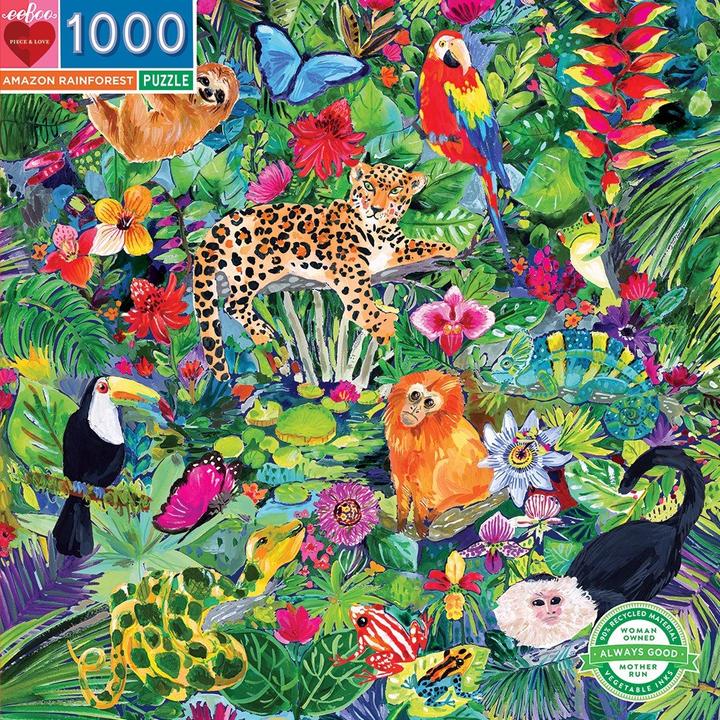 Produktbild Eeboo Amazon Rainforest (1000 Teile)