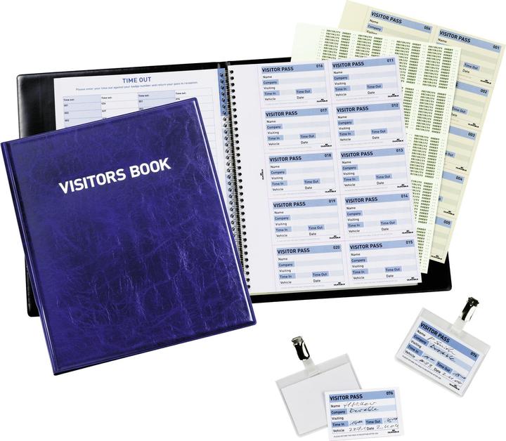 Produktbild Durable Besucherbuch VISITORS BOOK 100 EN 1 ST 146365