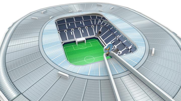 Actual product image Creative Distribution 3D Stadium Puzzles - Tottenham Hotspur White Hart Lane (95763)