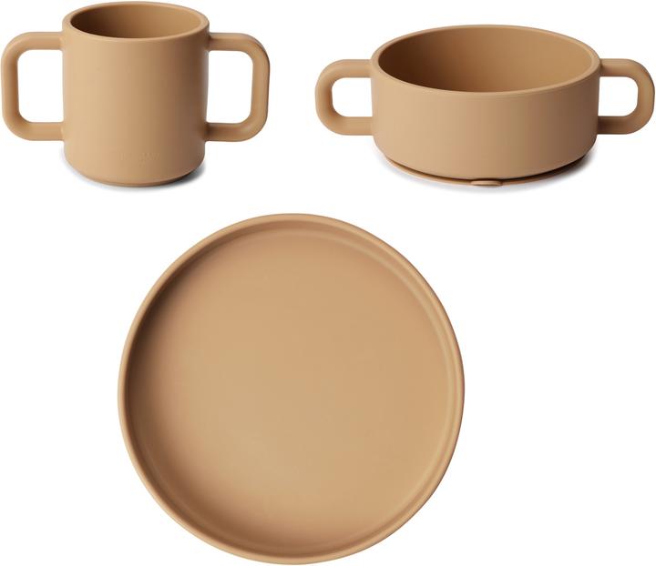 Actual product image Everleigh & Me Children Tableware Set - Rust (381037)