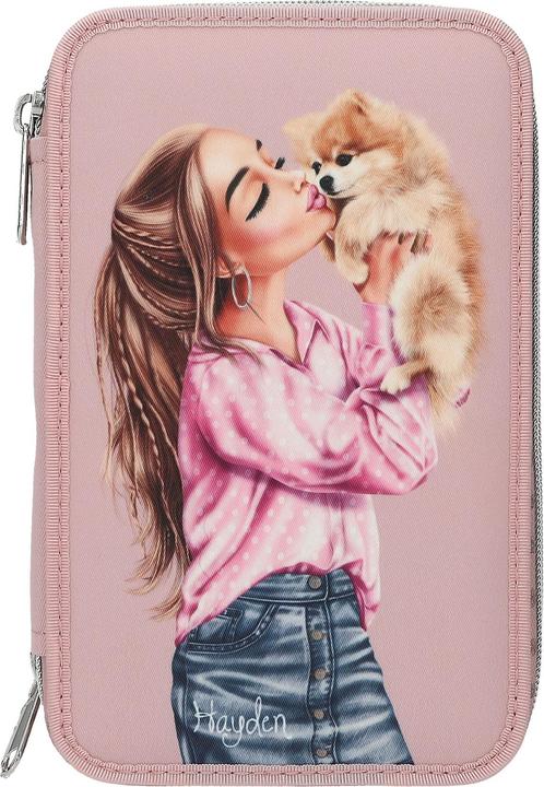 Produktbild Top Model Topmodel - Double Pencil Case DOTS - Rosé