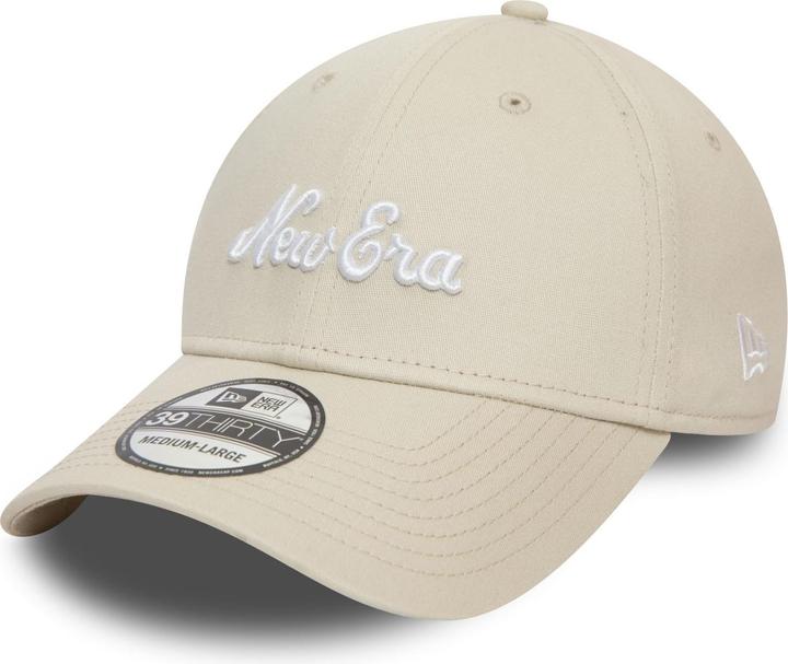 Produktbild New Era 39Thirty Stretch Cap - BRAND SCRIPT stone beige - S/ (S/M)