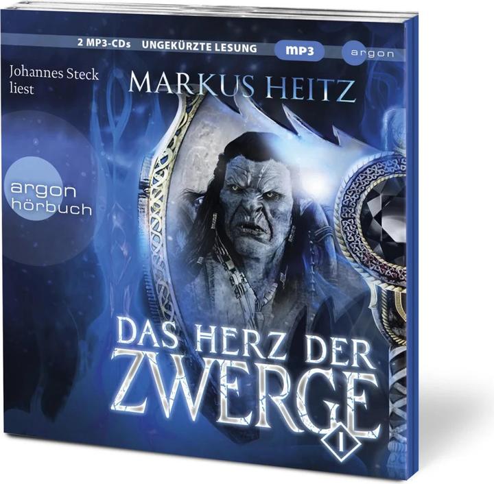 Actual product image The Heart of the Dwarves 1 (Johannes Steck, Markus Heitz, German)