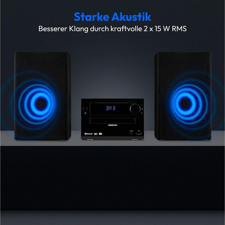 Immagine prodotto Medion Vita E64482 (Bluetooth, Lettore CD, 2x 15 W)