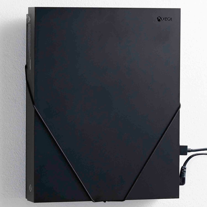 Actual product image Floating Grip Xbox One X Wall Mount (Black) (Xbox One X)