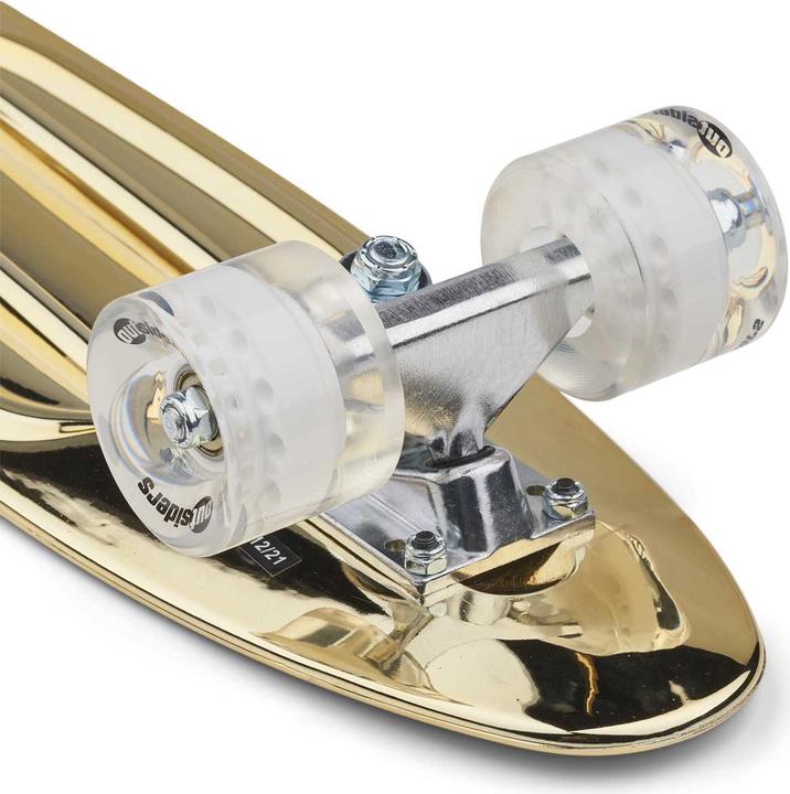 Produktbild Outsiders - Chrome Edition Retro Skateboard Gold (6")