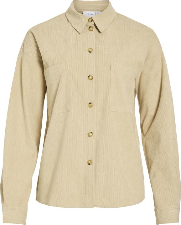 Actual product image Vila VIKIRA Cord Shacket (40)