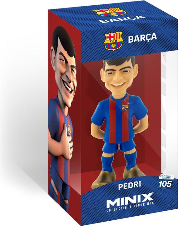 Minix FC BARCELONE - Pedri "016" - Figurine 12cm