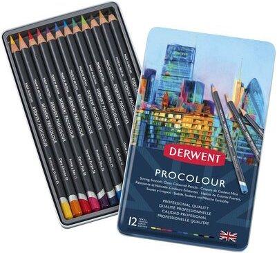 Image du produit Derwent Crayons Procolour, 12 Tin (12 x)