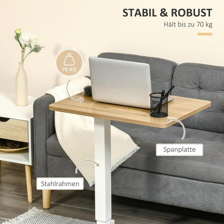 Actual product image Homcom Standing desk with castors (65 x 48 x 110 cm)