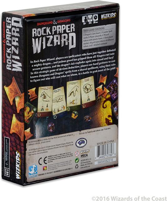 Actual product image Enigma Dungeons & Dragons - Rock Paper Wizard (D&D) (English) (English)
